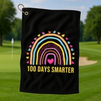 100 Days Smarter Golf Towel