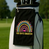 100 Days Smarter Golf Towel