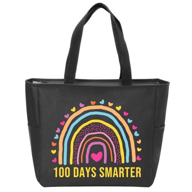 100 Days Smarter Zip Tote Bag