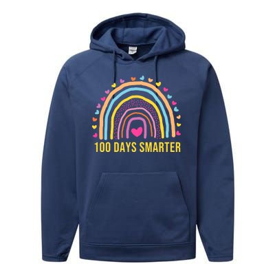 100 Days Smarter Performance Fleece Hoodie