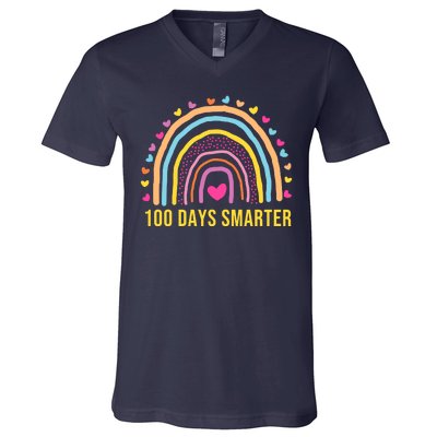 100 Days Smarter V-Neck T-Shirt