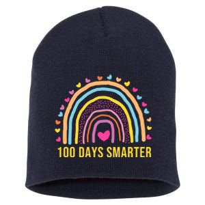 100 Days Smarter Short Acrylic Beanie