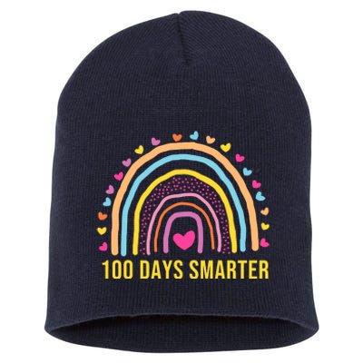 100 Days Smarter Short Acrylic Beanie