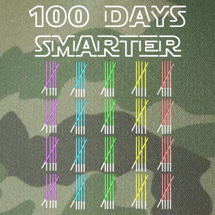 100 Days Smarter 100th Day Of School Legacy Tie Dye Trucker Hat