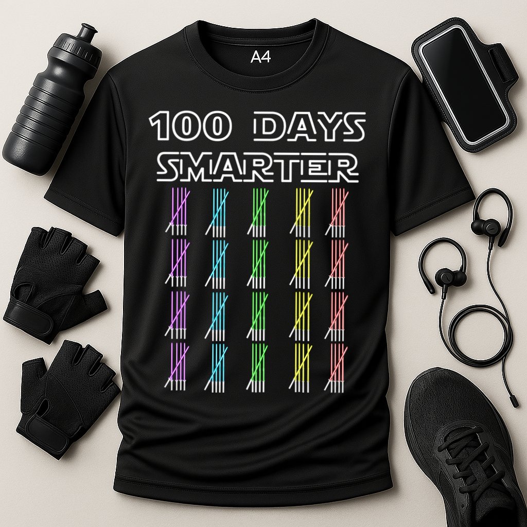 100 Days Smarter 100th Day Of School Performance Shirt