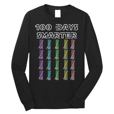 100 Days Smarter 100th Day Of School Long Sleeve Shirt