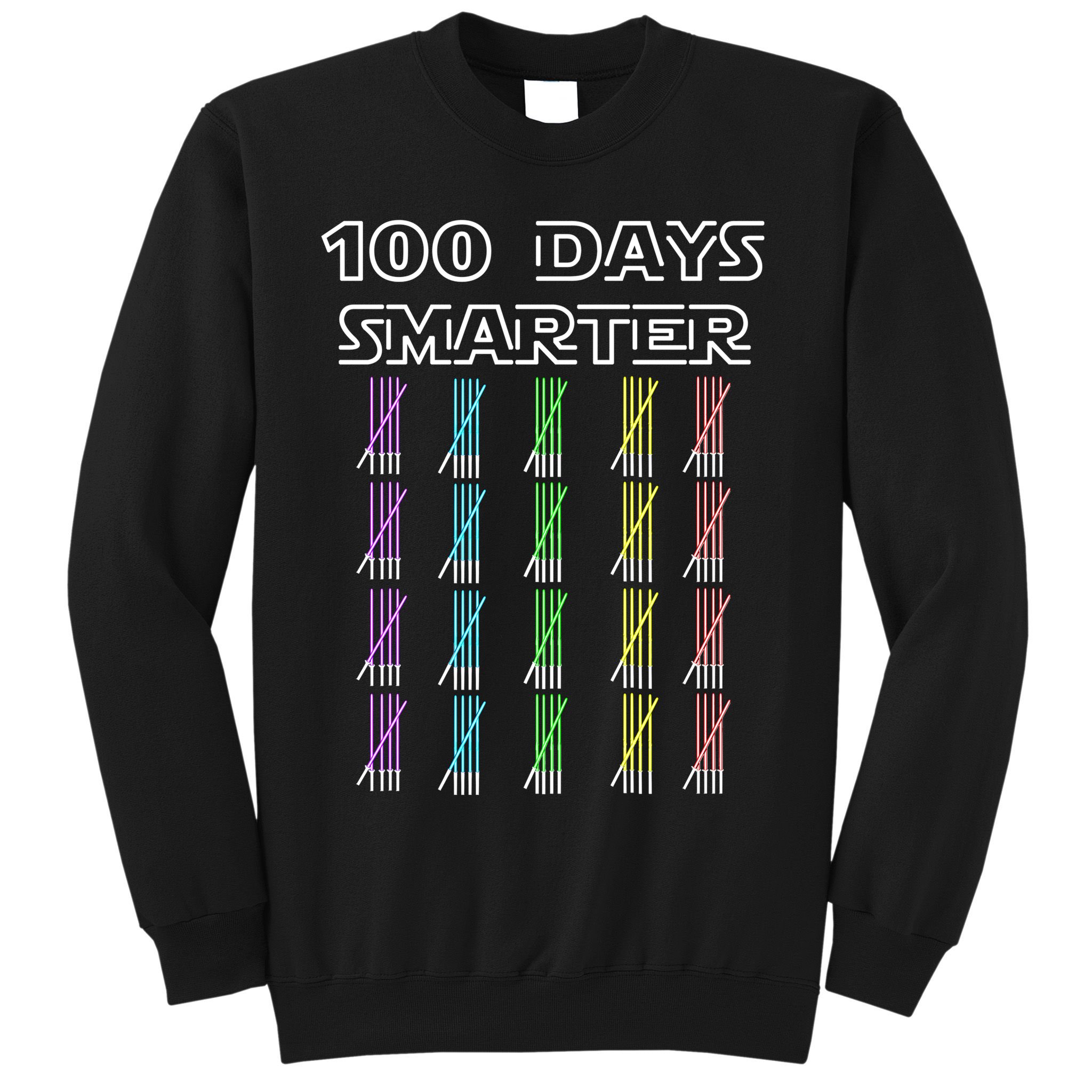 100 Days Smarter 100th Day Of School Sweatshirt
