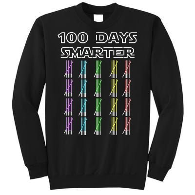 100 Days Smarter 100th Day Of School Sweatshirt