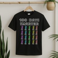100 Days Smarter 100th Day Of School T-Shirt