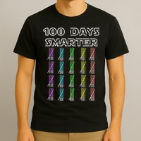 100 Days Smarter 100th Day Of School T-Shirt