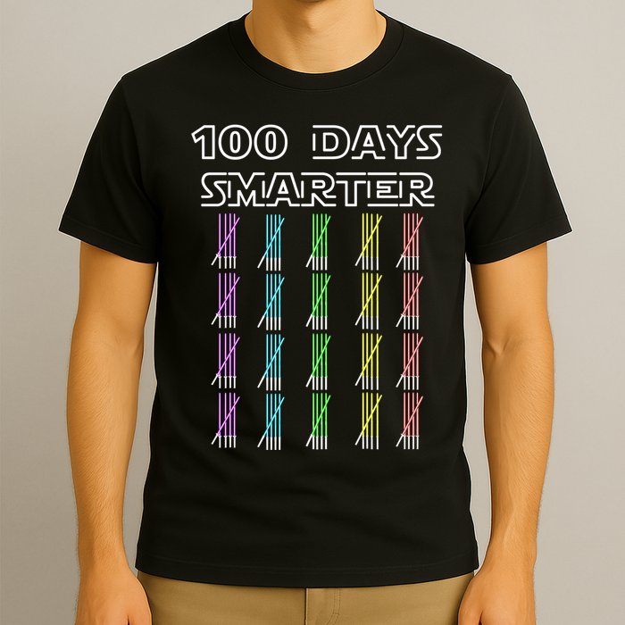 100 Days Smarter 100th Day Of School T-Shirt