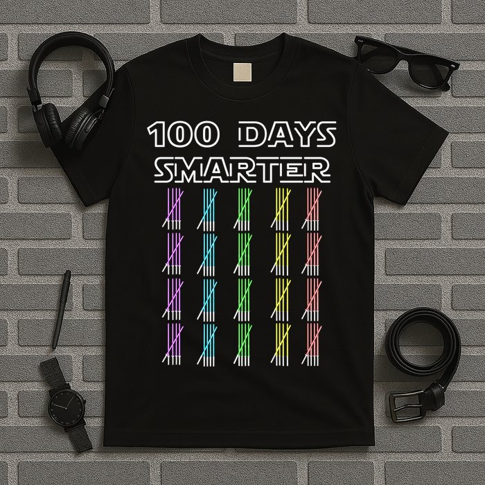 100 Days Smarter 100th Day Of School T-Shirt