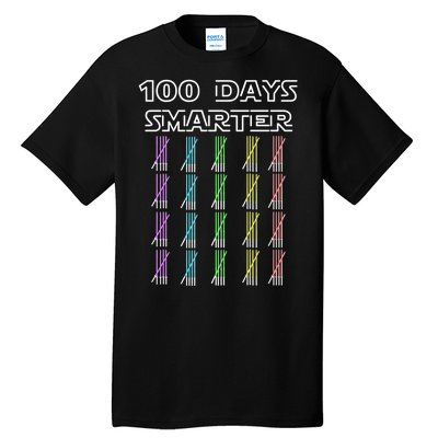 100 Days Smarter 100th Day Of School Tall T-Shirt