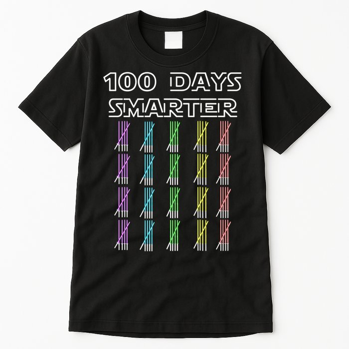 100 Days Smarter 100th Day Of School Tall T-Shirt