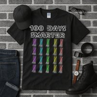 100 Days Smarter 100th Day Of School Tall T-Shirt