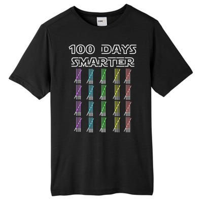 100 Days Smarter 100th Day Of School Tall Fusion ChromaSoft Performance T-Shirt