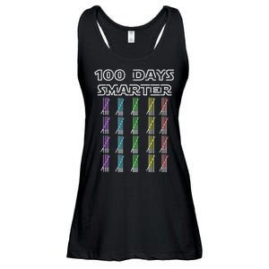 100 Days Smarter 100th Day Of School Ladies Essential Flowy Tank