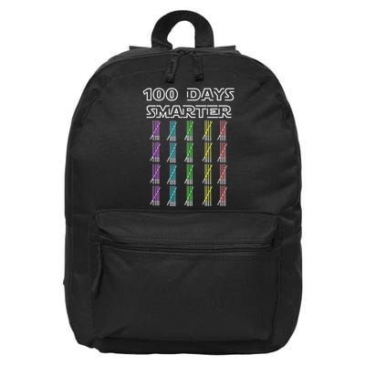 100 Days Smarter 100th Day Of School 16 in Basic Backpack