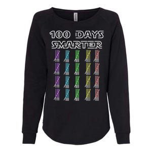 100 Days Smarter 100th Day Of School Womens California Wash Sweatshirt