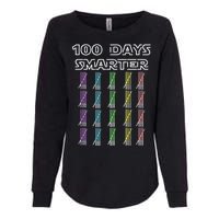 100 Days Smarter 100th Day Of School Womens California Wash Sweatshirt