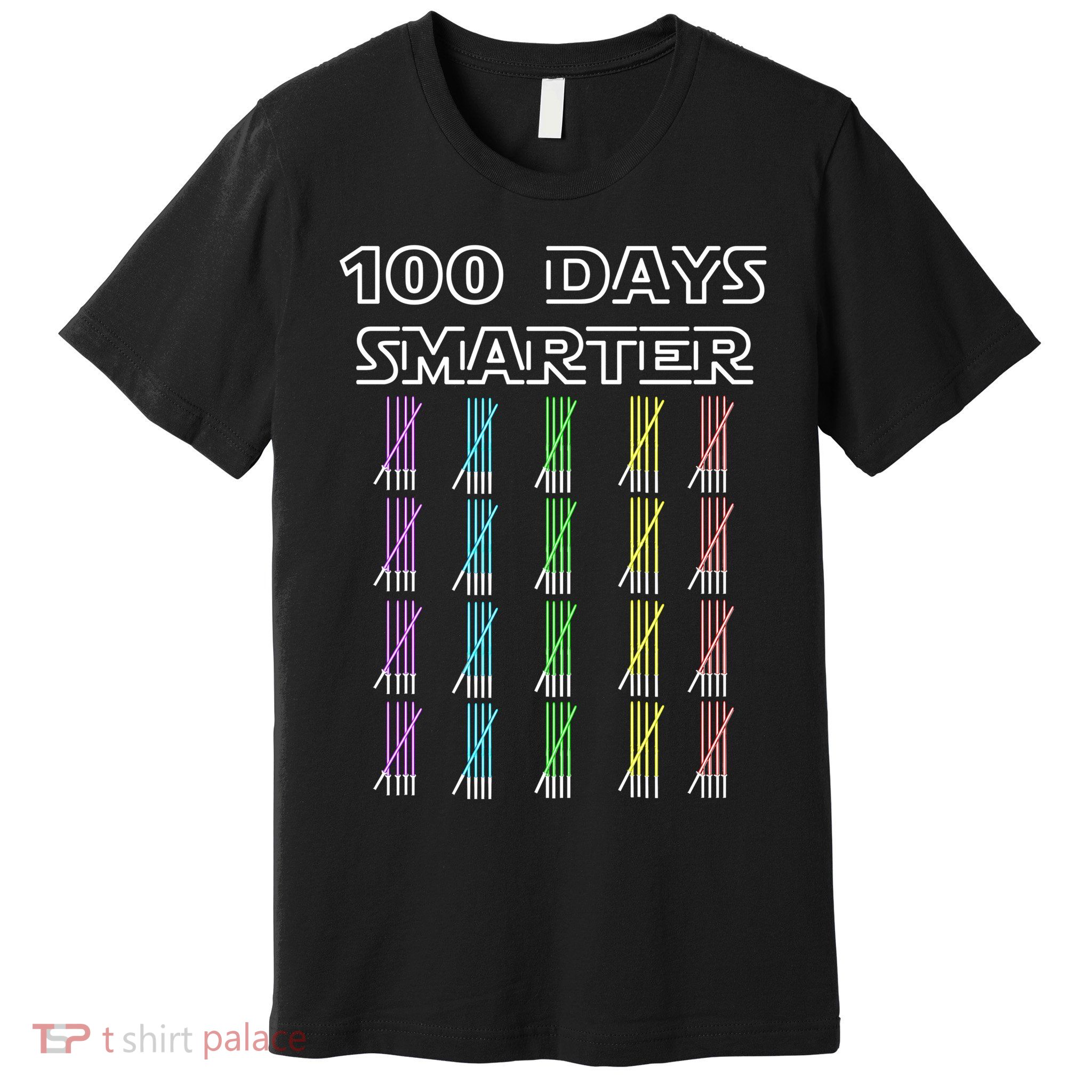 100 Days Smarter 100th Day Of School Premium T-Shirt