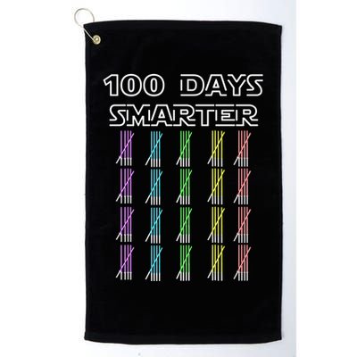 100 Days Smarter 100th Day Of School Golf Towel