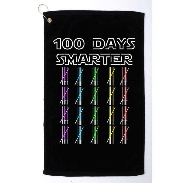 100 Days Smarter 100th Day Of School Golf Towel