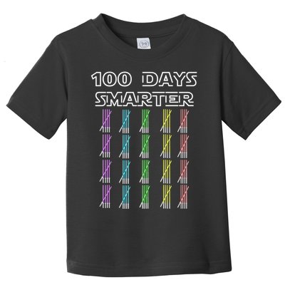 100 Days Smarter 100th Day Of School Toddler T-Shirt