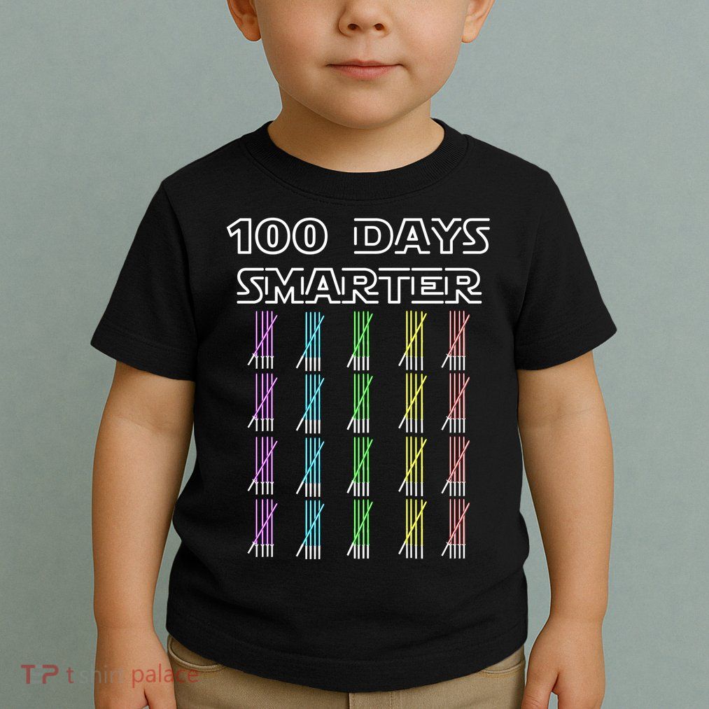 100 Days Smarter 100th Day Of School Toddler T-Shirt