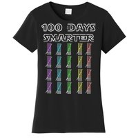 100 Days Smarter 100th Day Of School Women's T-Shirt