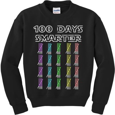 100 Days Smarter 100th Day Of School Kids Sweatshirt