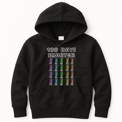 100 Days Smarter 100th Day Of School Kids Hoodie