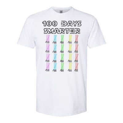 100 Days Smarter 100th Day Of School Softstyle® CVC T-Shirt