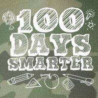 100 Days Smarter Funny 100 Days Of School Legacy Tie Dye Trucker Hat