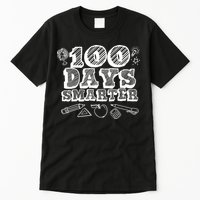 100 Days Smarter Funny 100 Days Of School Tall T-Shirt