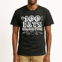 100 Days Smarter Funny 100 Days Of School Tall T-Shirt