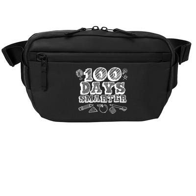 100 Days Smarter Funny 100 Days Of School Crossbody Pack