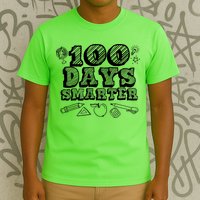 100 Days Smarter Funny 100 Days Of School T-Shirt