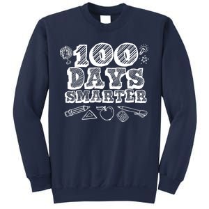 100 Days Smarter Funny 100 Days Of School Sweatshirt