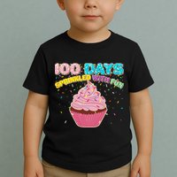 100 Days Sprinkled With Fun Cupcake  Toddler T-Shirt