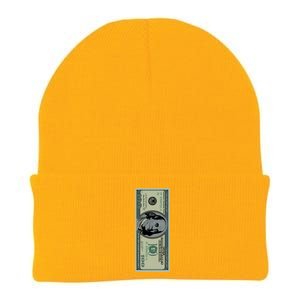 100 Dollar Bill - $100 - Benjamin Franklin Money Knit Cap Winter Beanie