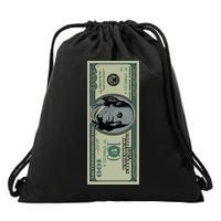 100 Dollar Bill - $100 - Benjamin Franklin Money Drawstring Bag