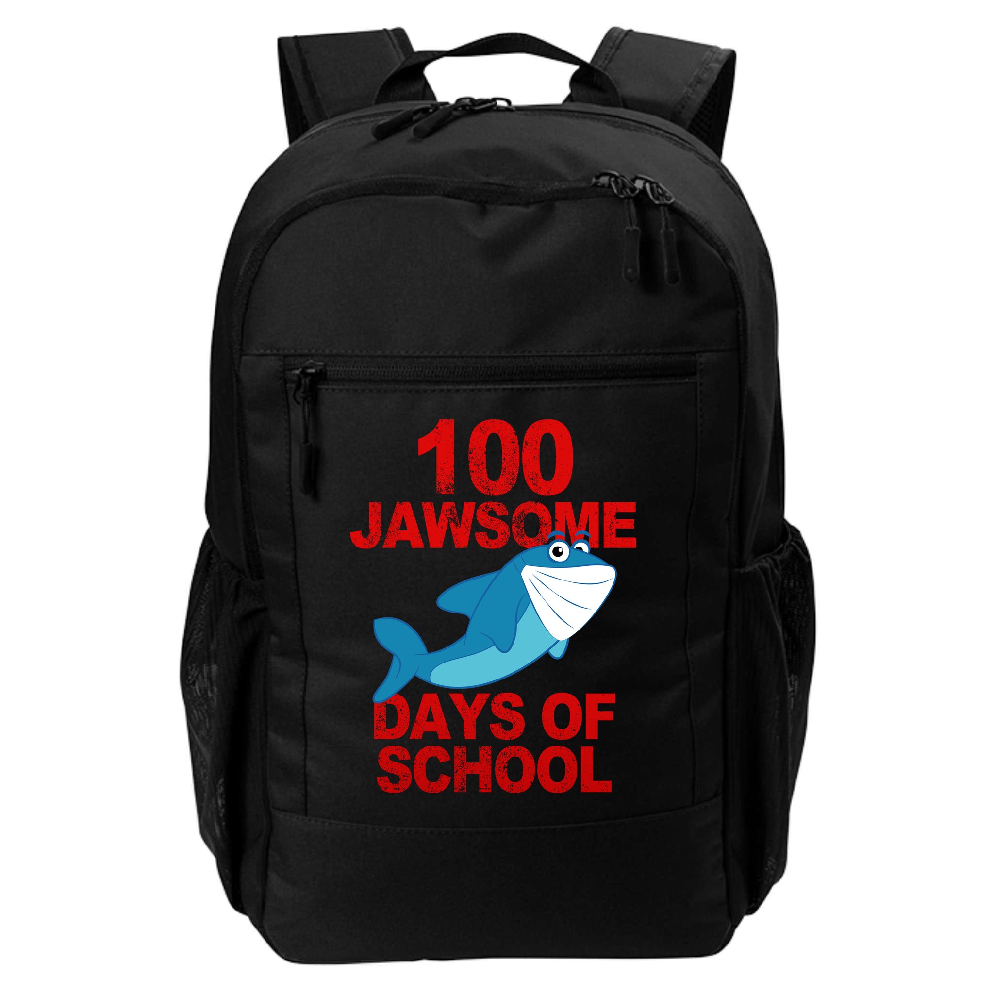100 Jawsome Days Of School Shark Backpack