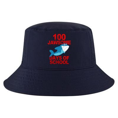 100 Jawsome Days Of School Shark Cool Comfort Performance Bucket Hat