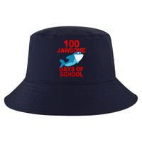 100 Jawsome Days Of School Shark Cool Comfort Performance Bucket Hat
