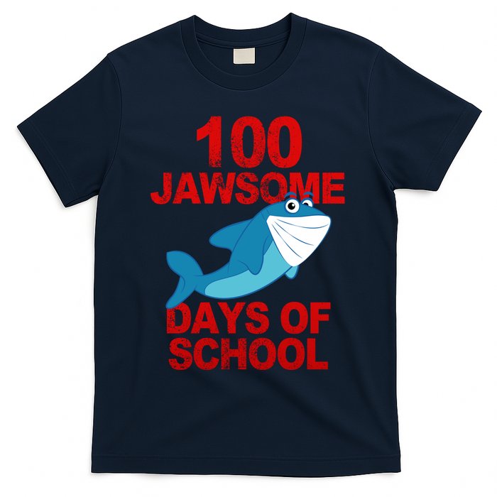 100 Jawsome Days Of School Shark T-Shirt