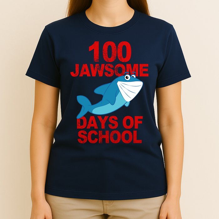 100 Jawsome Days Of School Shark T-Shirt