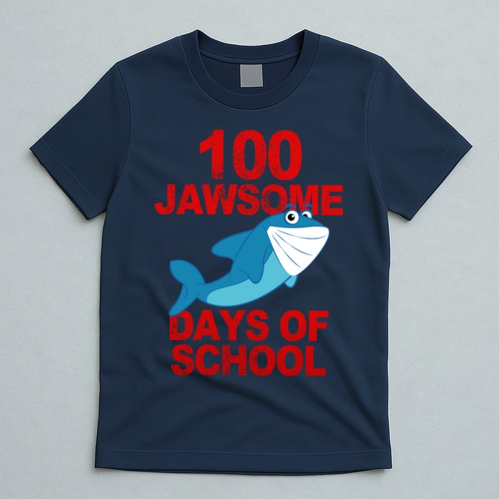 100 Jawsome Days Of School Shark T-Shirt