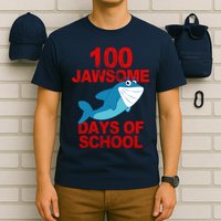 100 Jawsome Days Of School Shark T-Shirt