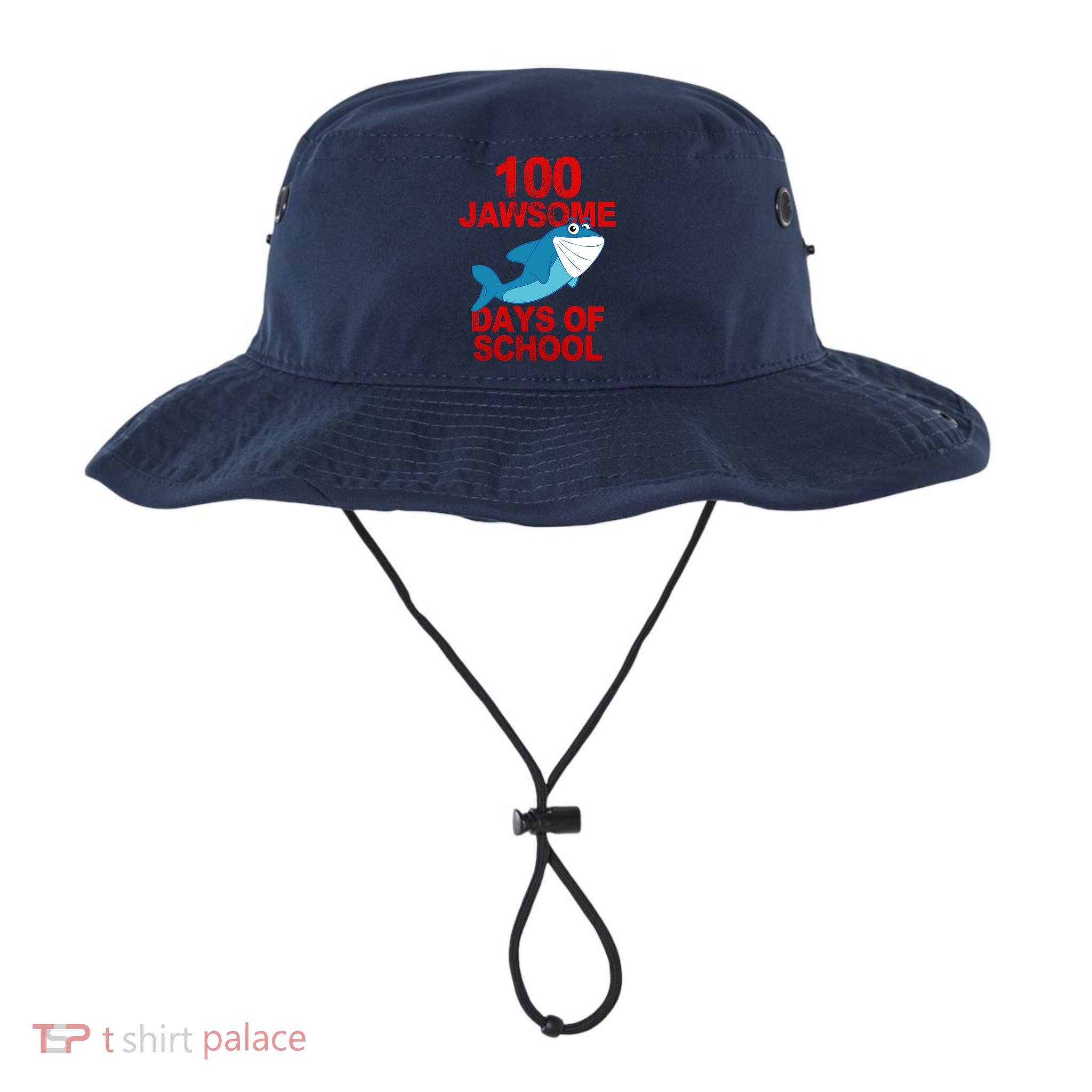 100 Jawsome Days Of School Shark Bucket Hat